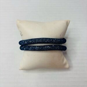SWAROVSKI Stardust Blue Double Bracelet